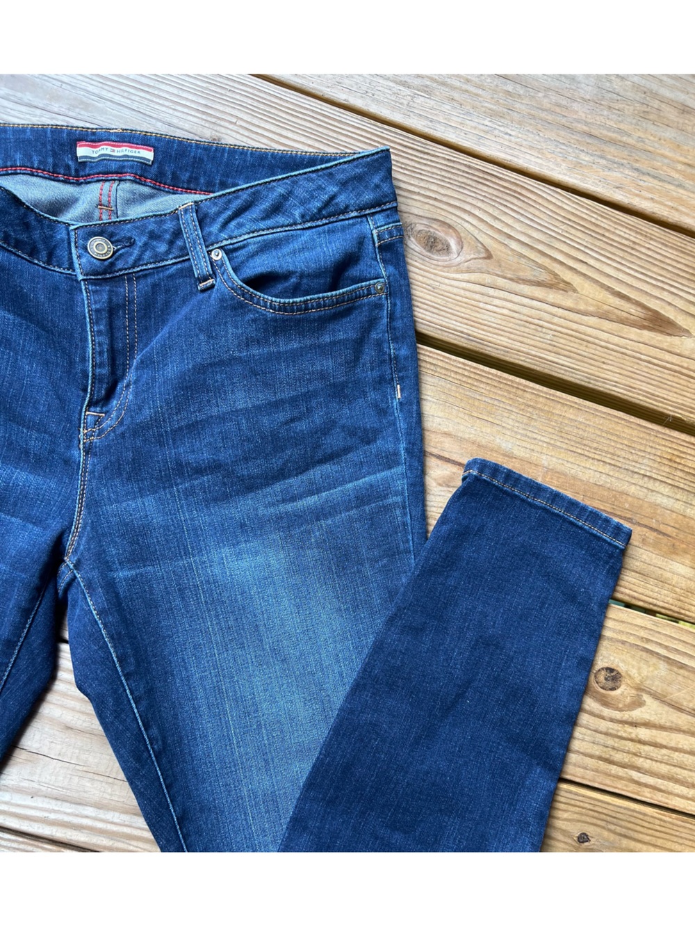 Tommy Hilfiger Woman’s Skinny Jeans Size 10 - Picture 10 of 12